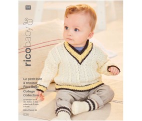Le petit livre à tricoter Rico Baby - College Collection - Rico Design - N°34