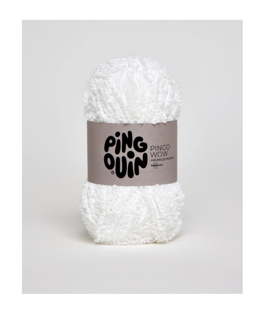 Fil bouclette à tricoter PINGO WOW - Pingouin - Certifié Oeko-tex Fil bouclette à tricoter PINGO WOW - Pingouin - Certifié Oeko-tex