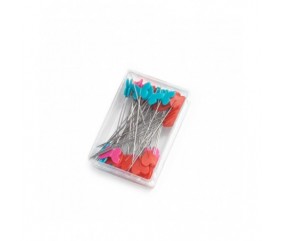 Assortiment épingles tête plastique Love 0,60 x 50mm - Prym