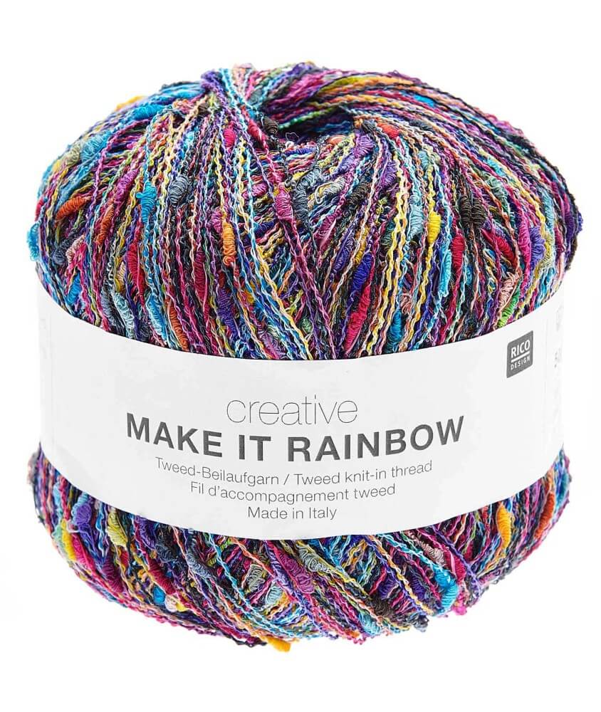 Pelote à tricoter Creative Make It Rainbow multicolore - Rico Design Pelote à tricoter Creative Make It Rainbow multicolore - Rico Design