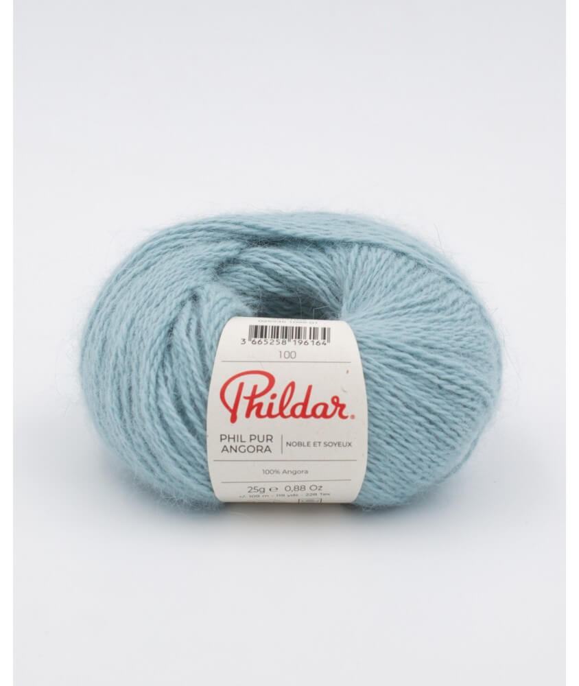 Fil exceptionnel 100% angora à tricoter PUR ANGORA - 25gr - Phildar Fil exceptionnel 100% angora à tricoter PUR ANGORA - 25gr - Phildar