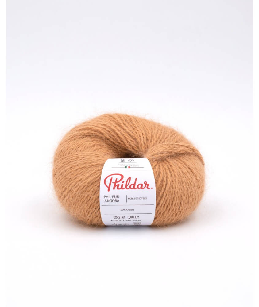 Fil exceptionnel 100% angora à tricoter PUR ANGORA - 25gr - Phildar Fil exceptionnel 100% angora à tricoter PUR ANGORA - 25gr - Phildar