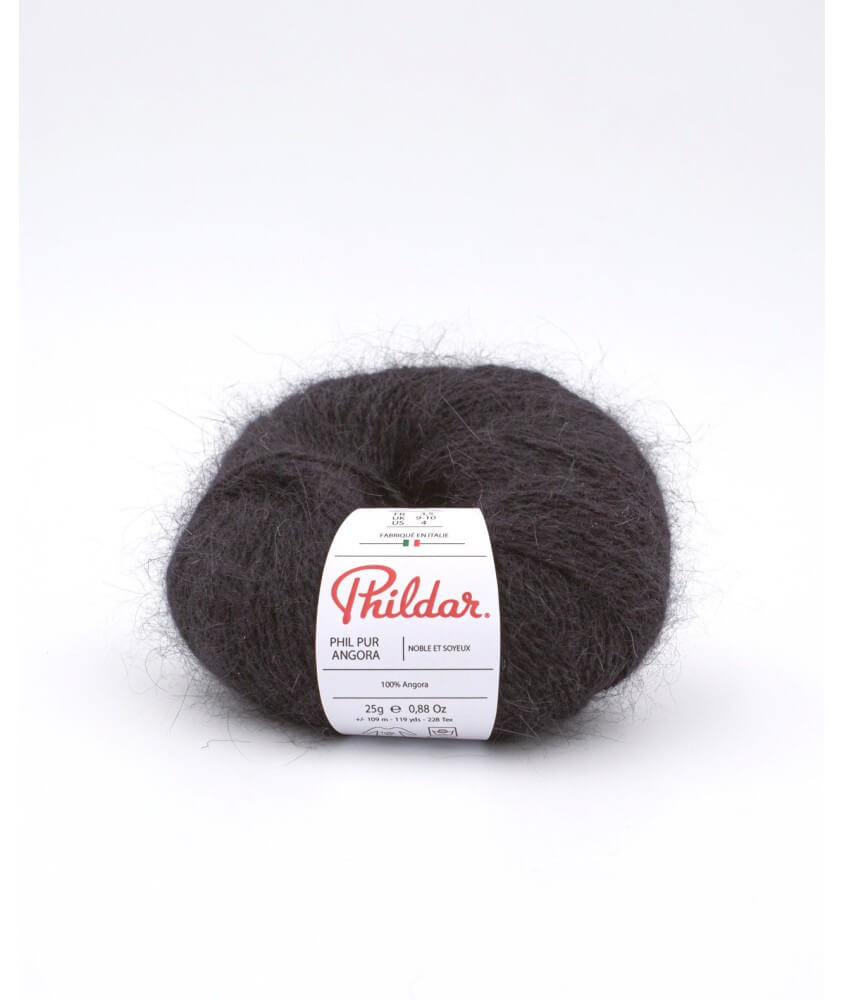 Fil exceptionnel 100% angora à tricoter PUR ANGORA - 25gr - Phildar Fil exceptionnel 100% angora à tricoter PUR ANGORA - 25gr - Phildar