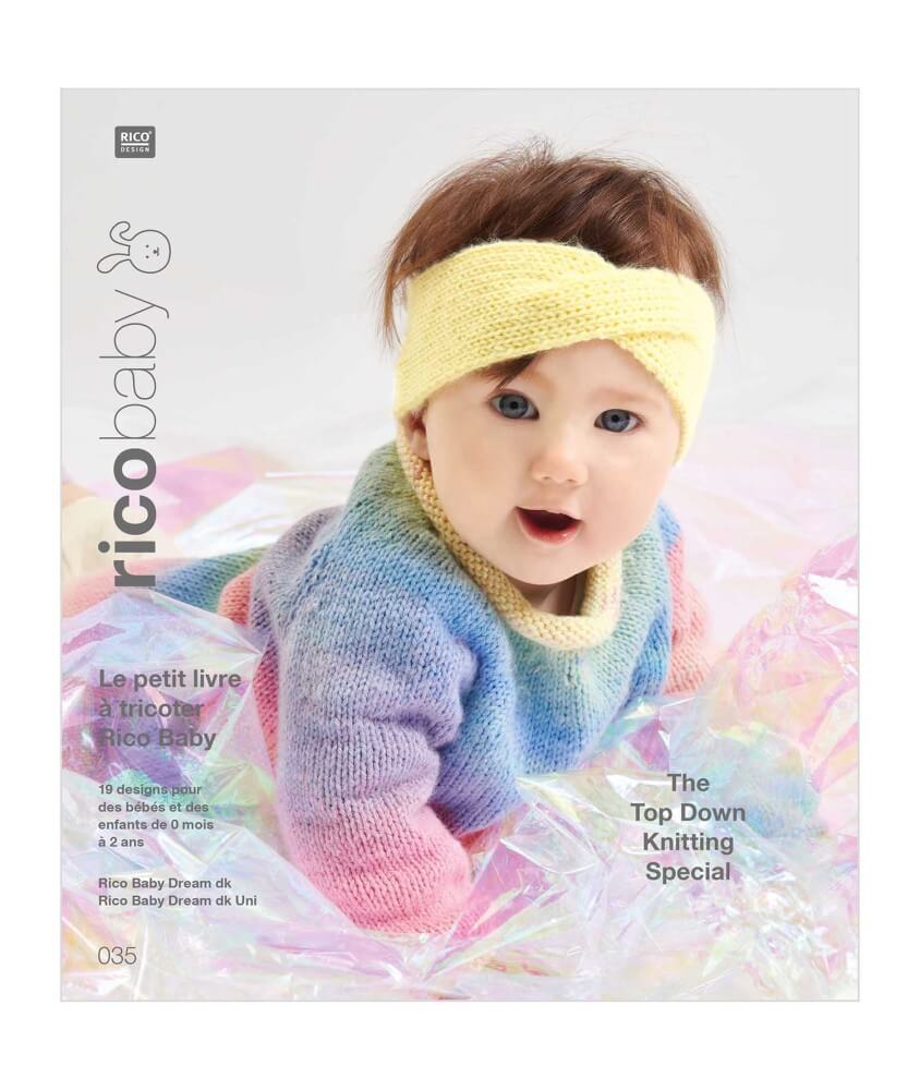 Le petit livre à tricoter Rico Baby - Top Down Knitting Special - Rico Design - N°35