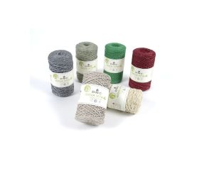 Coton recyclé macramé NOVA VITA 4 METALLISE (250gr) ! - Dmc - certifié Oeko-Tex