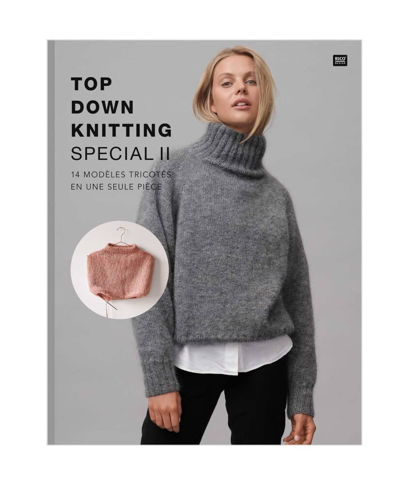 Livre Top Down Knitting Spécial II - Rico Design