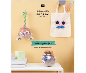 Livre Ricorumi Crochet Your Face - Rico Design