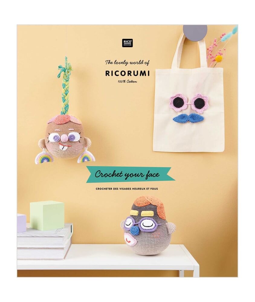 Livre Ricorumi Crochet Your Face - Rico Design