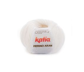 Pelote de laine à tricoter MERINO ARAN - Katia