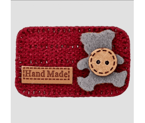 Accessoire Rectangle Teddy, Hand Made 45mm - Prym