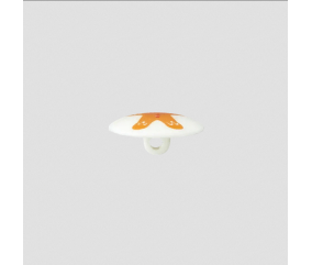 Bouton polyester Bonhomme en pain d'épices, à pied 18mm - Prym