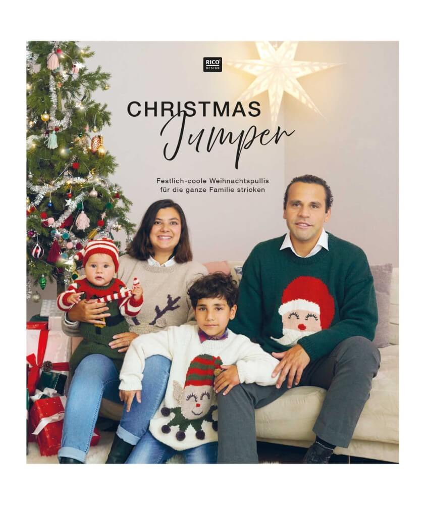 Livre Pull de Noël - Christmas Jumper - Rico Design