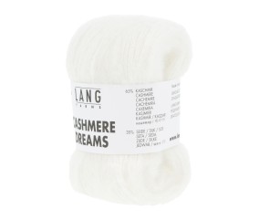 Pelote exceptionnelle Cachemire et Soie CASHMERE DREAMS - 25GR - Lang Yarns