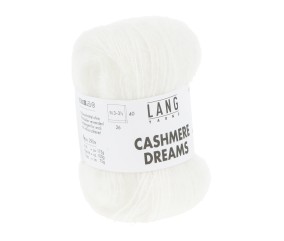 Pelote exceptionnelle Cachemire et Soie CASHMERE DREAMS - 25GR - Lang Yarns