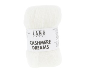 Pelote exceptionnelle Cachemire et Soie CASHMERE DREAMS - 25GR - Lang Yarns