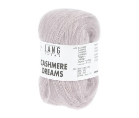 Pelote exceptionnelle Cachemire et Soie CASHMERE DREAMS - 25GR - Lang Yarns