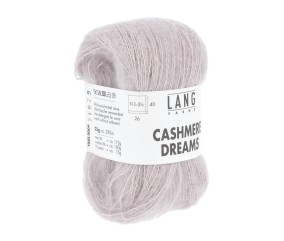 Pelote exceptionnelle Cachemire et Soie CASHMERE DREAMS - 25GR - Lang Yarns