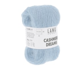 Pelote exceptionnelle Cachemire et Soie CASHMERE DREAMS - 25GR - Lang Yarns