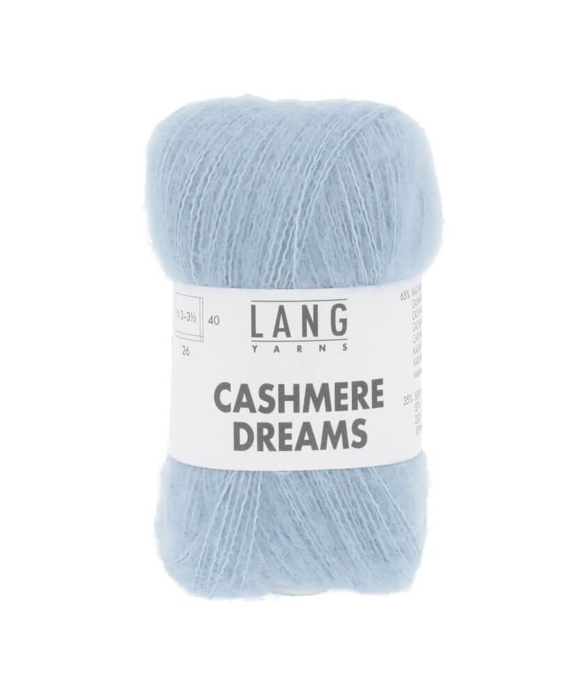 Pelote exceptionnelle Cachemire et Soie CASHMERE DREAMS - 25GR - Lang Yarns