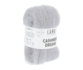 Pelote exceptionnelle Cachemire et Soie CASHMERE DREAMS - 25GR - Lang Yarns