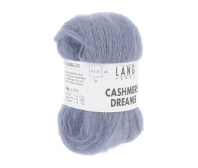 Pelote exceptionnelle Cachemire et Soie CASHMERE DREAMS - 25GR - Lang Yarns