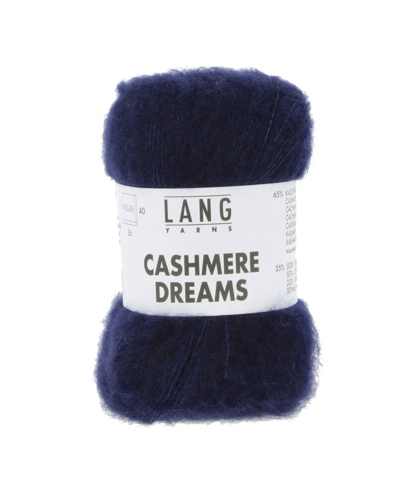 Pelote exceptionnelle Cachemire et Soie CASHMERE DREAMS - 25GR - Lang Yarns
