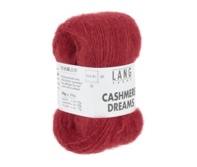 Pelote exceptionnelle Cachemire et Soie CASHMERE DREAMS - 25GR - Lang Yarns