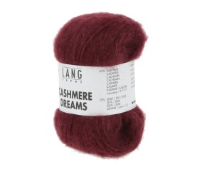 Pelote exceptionnelle Cachemire et Soie CASHMERE DREAMS - 25GR - Lang Yarns