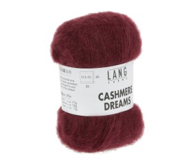 Pelote exceptionnelle Cachemire et Soie CASHMERE DREAMS - 25GR - Lang Yarns