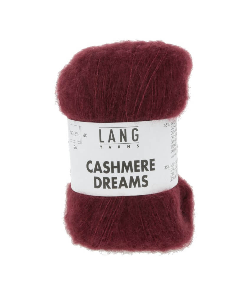 Pelote exceptionnelle Cachemire et Soie CASHMERE DREAMS - 25GR - Lang Yarns