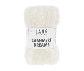 Pelote exceptionnelle Cachemire et Soie CASHMERE DREAMS - 25GR - Lang Yarns