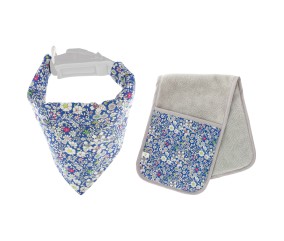 Kit bandana + essuie-pattes pour chien et chat Joy - Niveau débutant