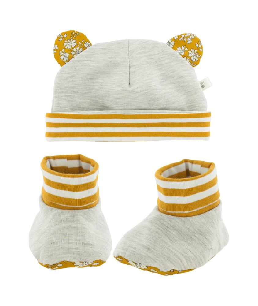 Kit naissance bonnet et chaussons Sasha - Niveau intermédiaire