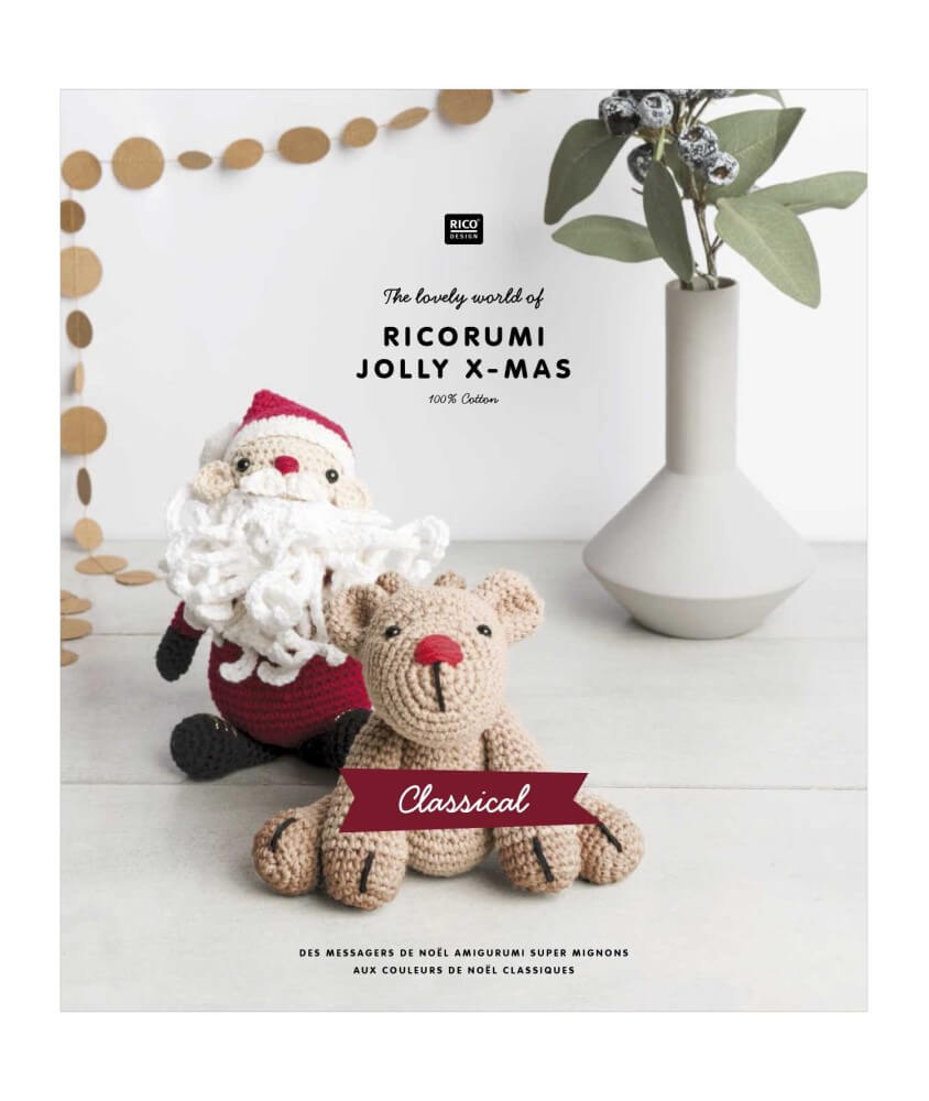 Livre Ricorumi JOLLY X-MAS Noël - Rico Design Livre Ricorumi JOLLY X-MAS Noël - Rico Design