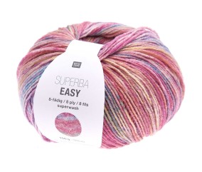 Laine à chaussette Superba Easy 8 fils - 150GR - Rico Design