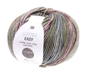 Laine à chaussette Superba Easy 8 fils - 150GR - Rico Design