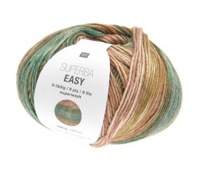 Laine à chaussette Superba Easy 8 fils - 150GR - Rico Design