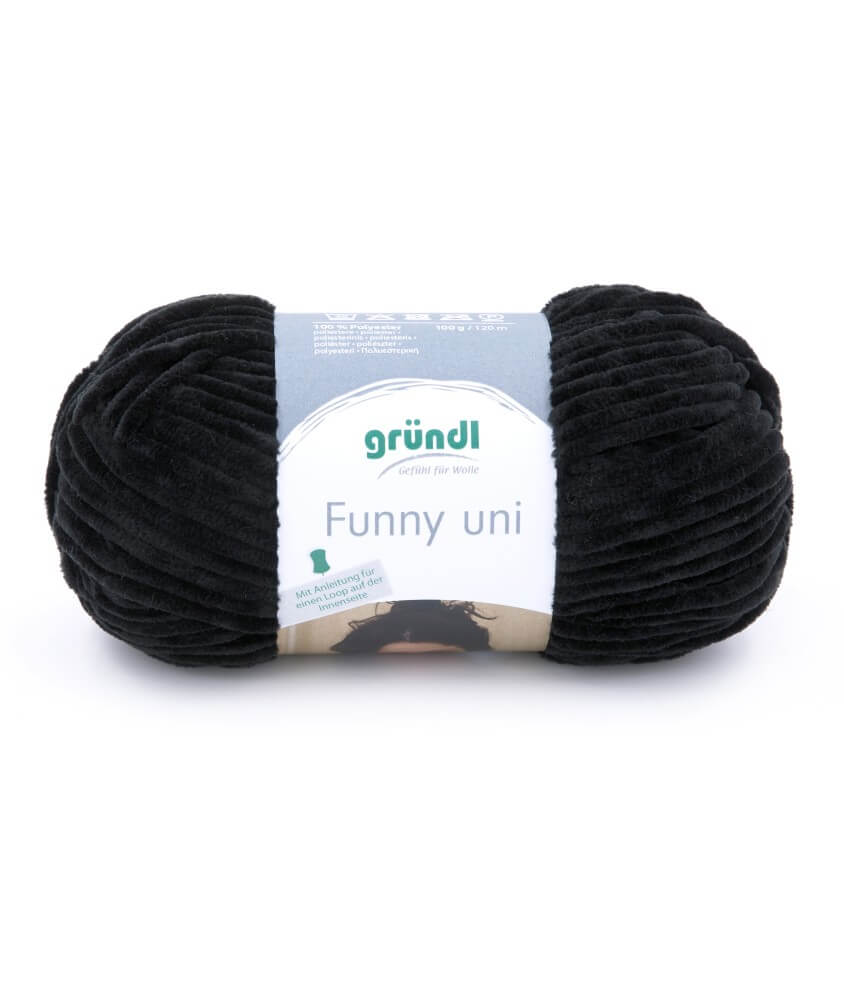 Fil effet velour à tricoter FUNNY - Grundl - certifiée Oeko-Tex Fil effet velour à tricoter FUNNY - Grundl - certifiée Oeko-Tex