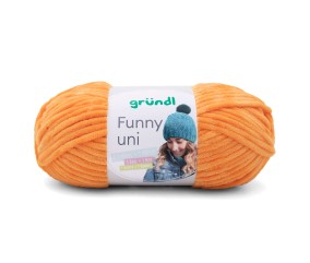 Fil effet velour à tricoter FUNNY - Grundl - certifiée Oeko-Tex