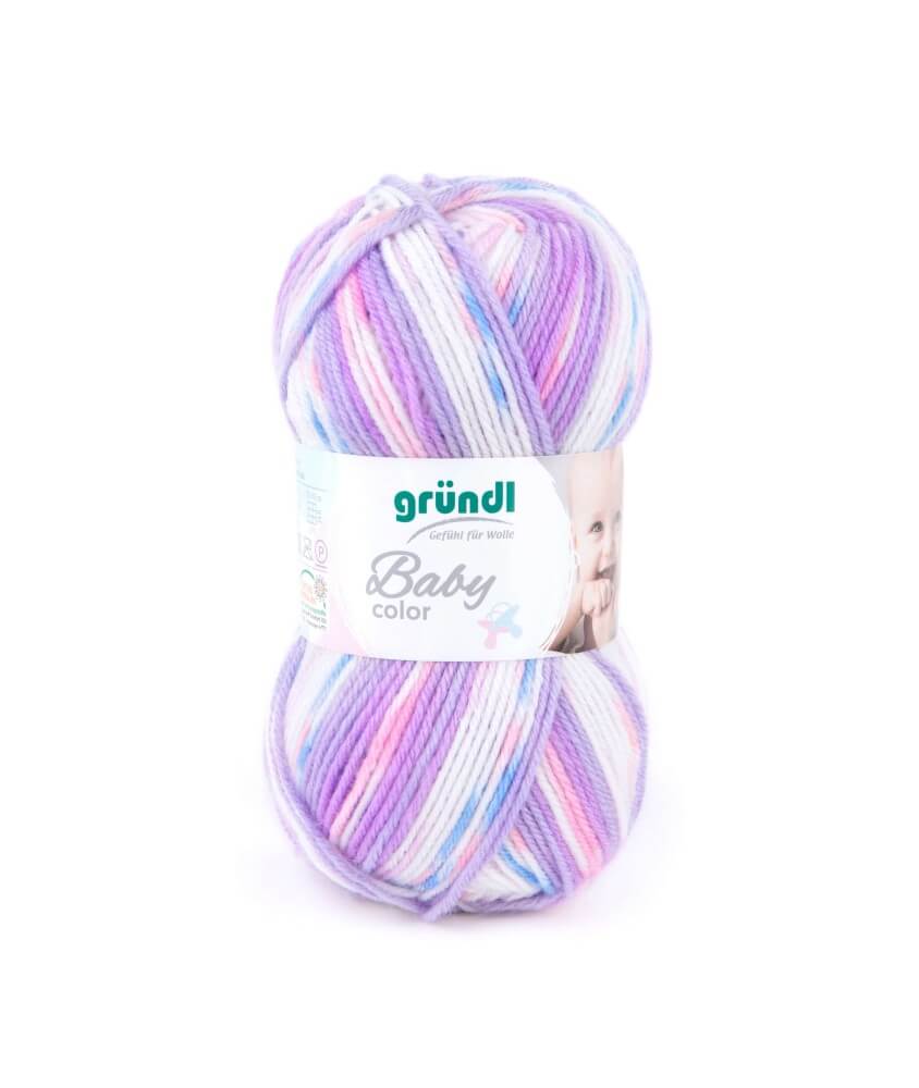 Fil layette à tricoter BABY COLOR - Grundl - certifié Oeko-Tex Fil layette à tricoter BABY COLOR - Grundl - certifié Oeko-Tex
