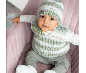 Fil layette à tricoter BABY COLOR - Grundl - certifié Oeko-Tex