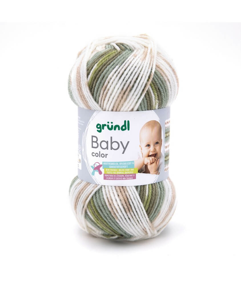 Fil layette à tricoter BABY COLOR - Grundl - certifié Oeko-Tex Fil layette à tricoter BABY COLOR - Grundl - certifié Oeko-Tex