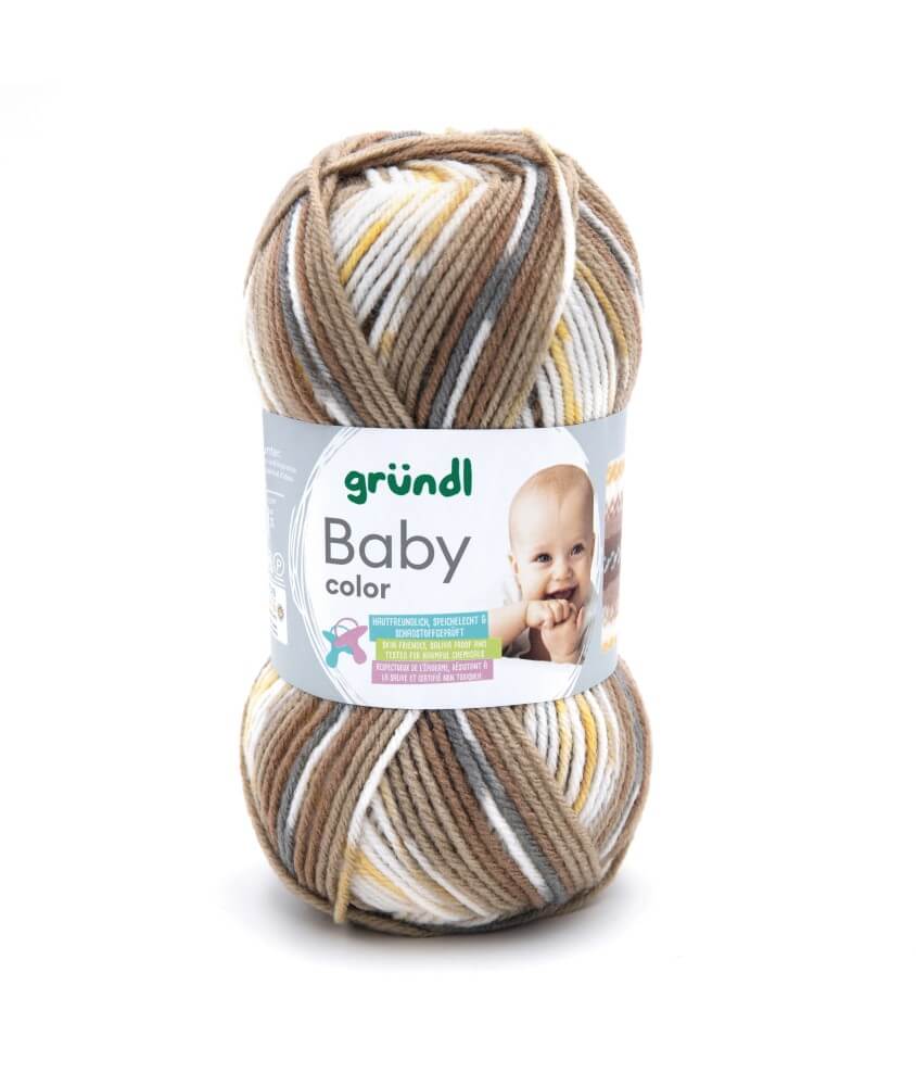 Fil layette à tricoter BABY COLOR - Grundl - certifié Oeko-Tex Fil layette à tricoter BABY COLOR - Grundl - certifié Oeko-Tex