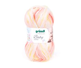 Fil layette à tricoter BABY COLOR - Grundl - certifié Oeko-Tex