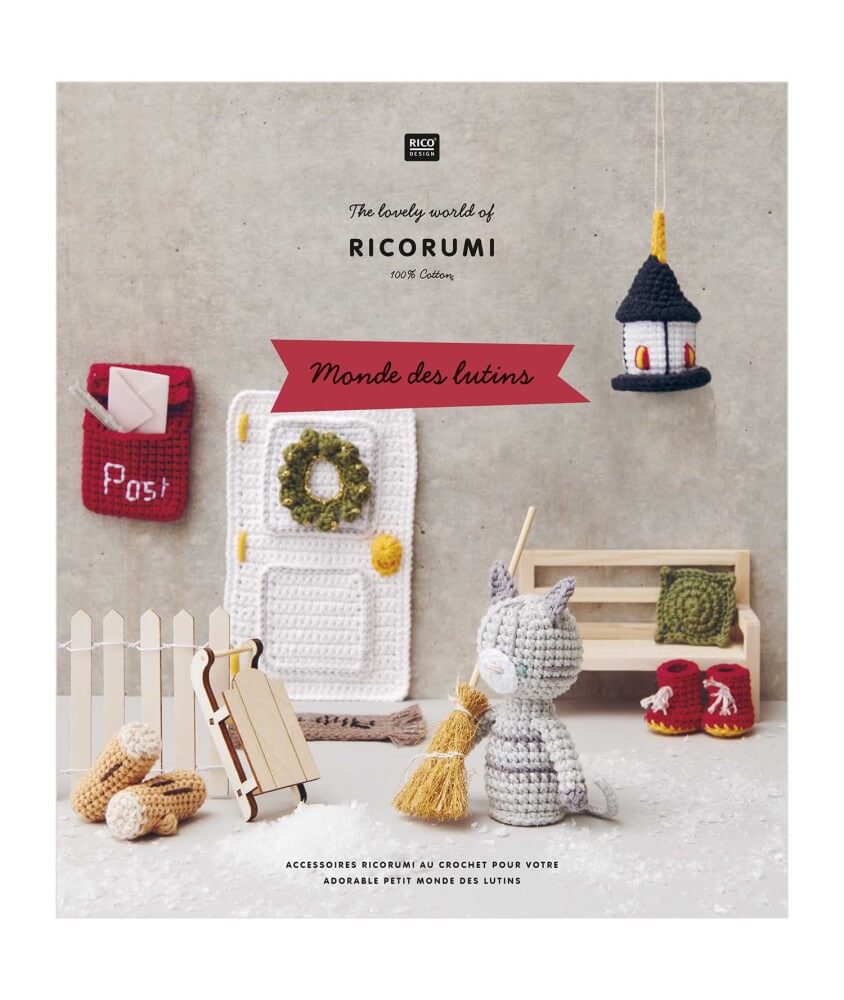 Livre Ricorumi Monde des lutins - Rico Design