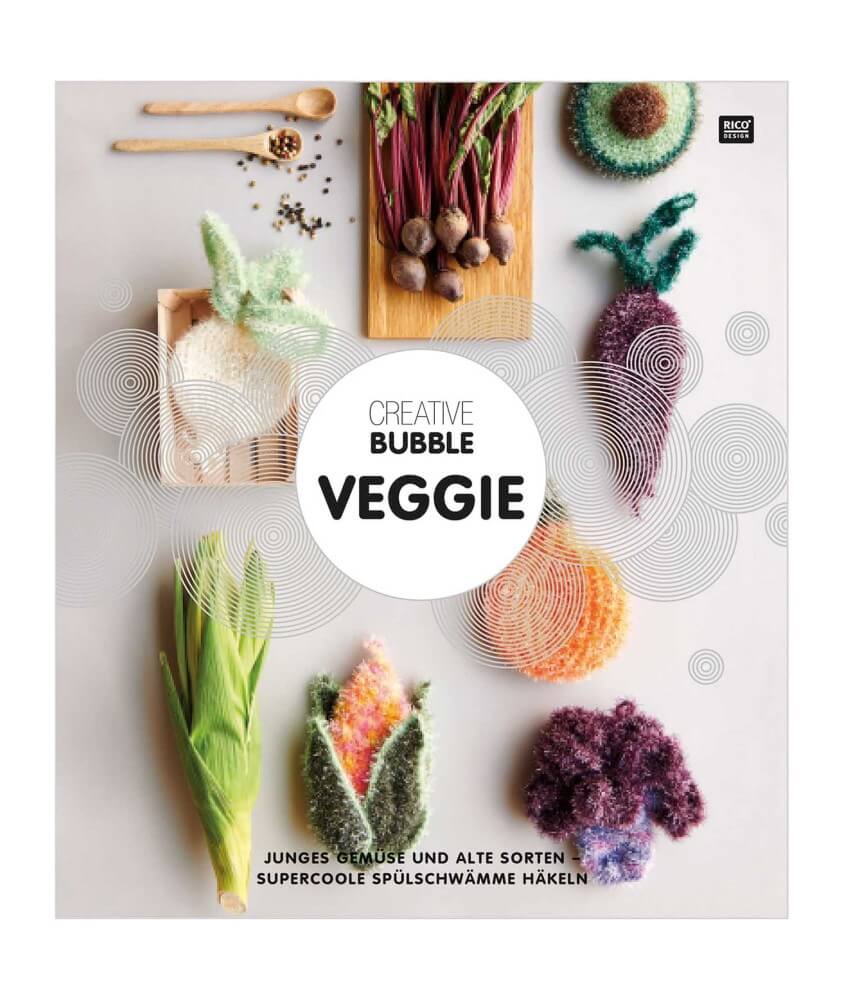 Livre Creative Bubble Veggie - Rico Design