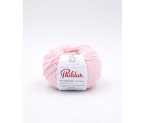 Pelote Phil Cabotine - Fil à tricoter d'été doux et légèrement blanchi - Phildar