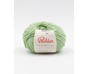 Pelote Phil Cabotine - Fil à tricoter d'été doux et légèrement blanchi - Phildar