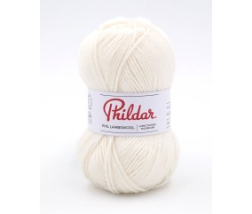 Pelote de laine d'Agneau à tricoter Phil Lambswool - Phildar