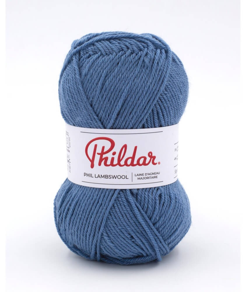 Pelote de laine d'Agneau à tricoter Phil Lambswool - Phildar Pelote de laine d'Agneau à tricoter Phil Lambswool - Phildar